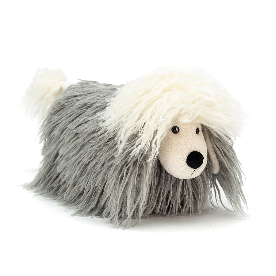 Jellycat Charming Chaucer Sheep Dog 12" Plush With Tags Stuffed Toy London 2016 for sale online 
