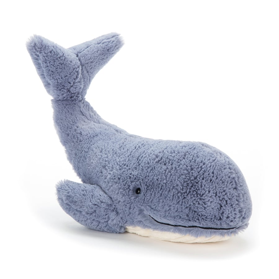 12 inches Jellycat Pobblewob Whale Stuffed Animal