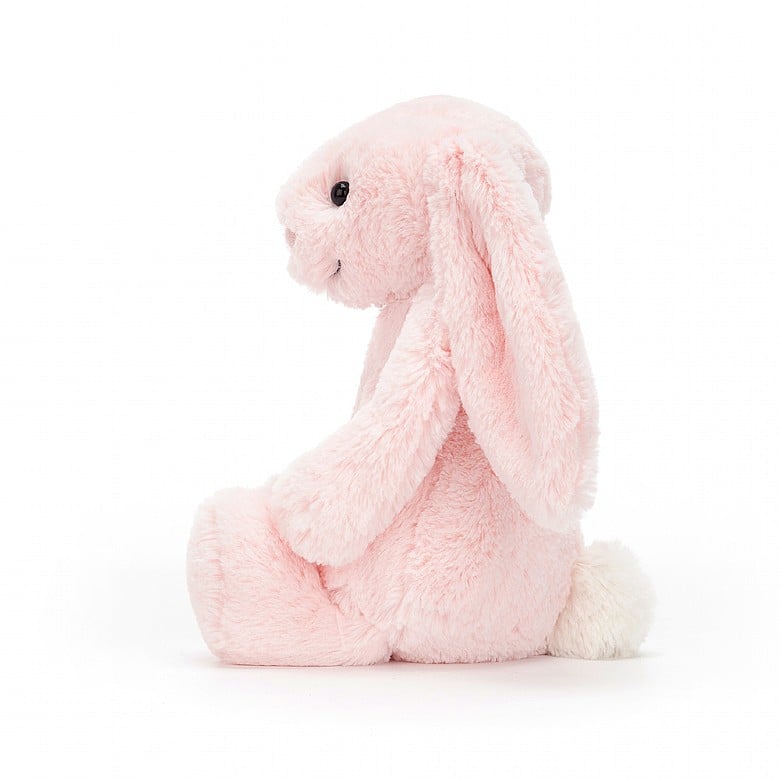 NEW Jellycat Medium Bashful Cerise Bunny Rabbit Soft Toy Comforter Pink BNWT 