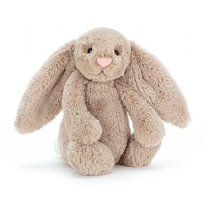 Ring Details about   Jellycat Bashful Cream Bunny Grabber Rabbit