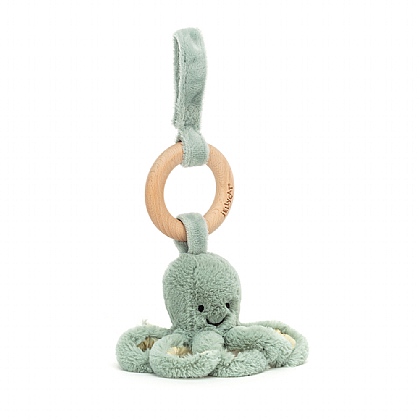 Odyssey Octopus Wooden Ring Toy