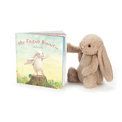 My Friend Bunny Book and Bashful Beige Bunny