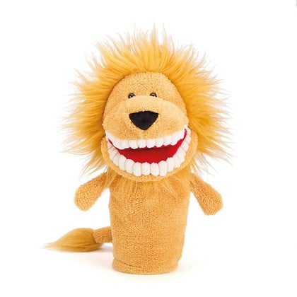 Toothy Lion Hand Puppet