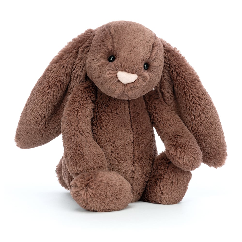 NWT Jellycat Small Bashful Inky Bunny Rabbit Plush Soft Stuffed Black 8" Lovey 