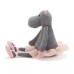 Details about   Jellycat Dancing Darcy Ballerina Hippo Plush Designer Stuffed Animal Extra Soft 